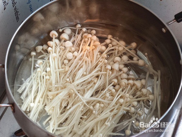 怎么做海带拌金针菇