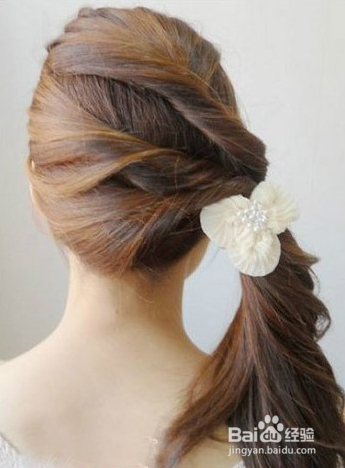 韩式女孩娇俏可爱编发