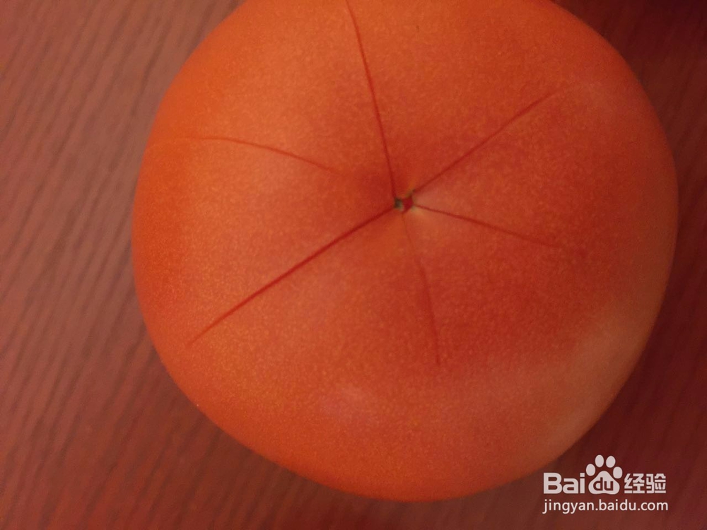 西红柿去皮小技巧