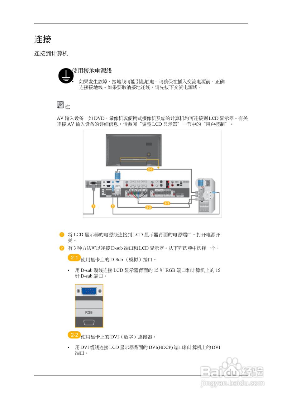三星460UXn液晶显示器使用说明书:[4]