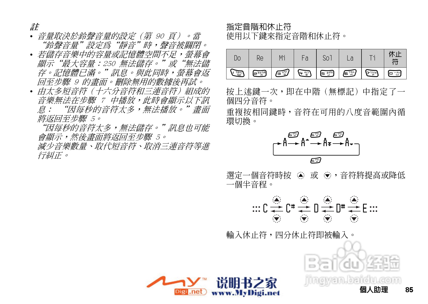 夏普GX-T25手机使用说明书:[9]