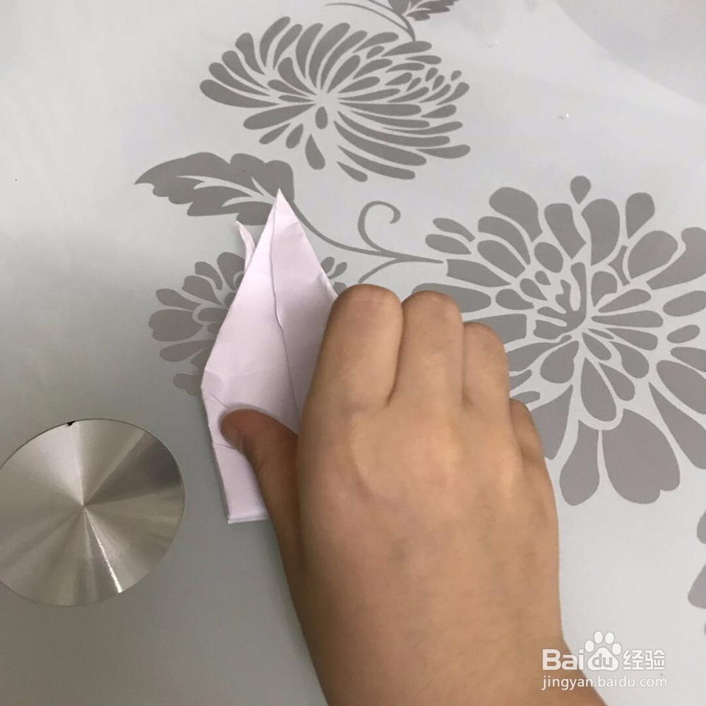 怎样教小孩折千纸鹤
