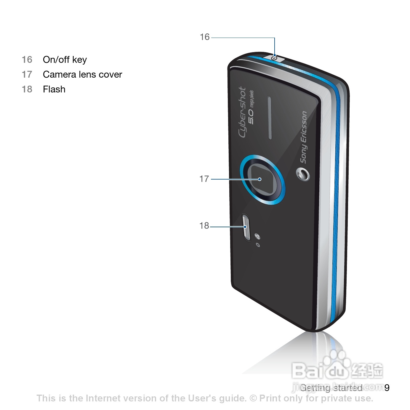 索尼爱立信K850i手机使用说明书:[2]