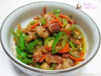 青椒炒五花肉的做法