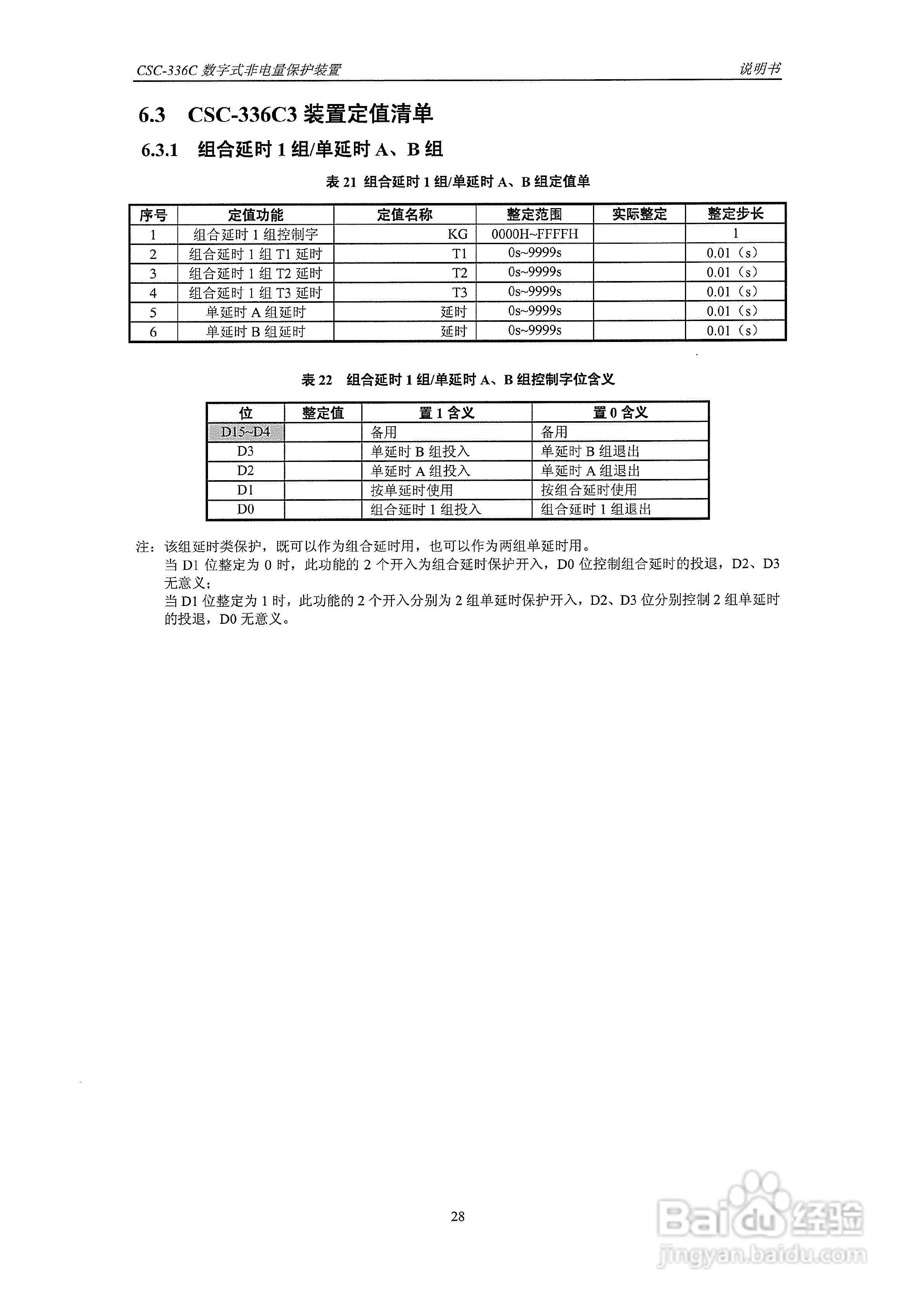 四方CSC-336C数字式非电量保护装置说明书:[4]