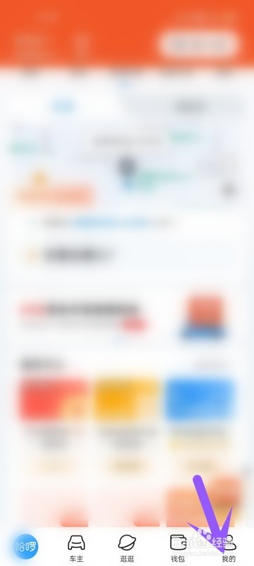 怎么在哈啰APP中查看信息