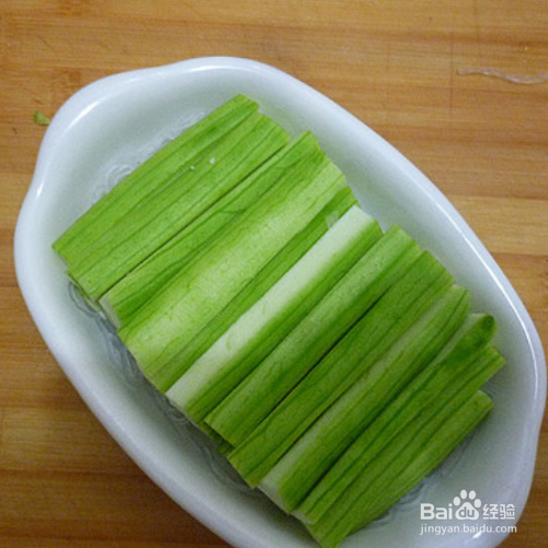 蒜蓉丝瓜粉丝的做法