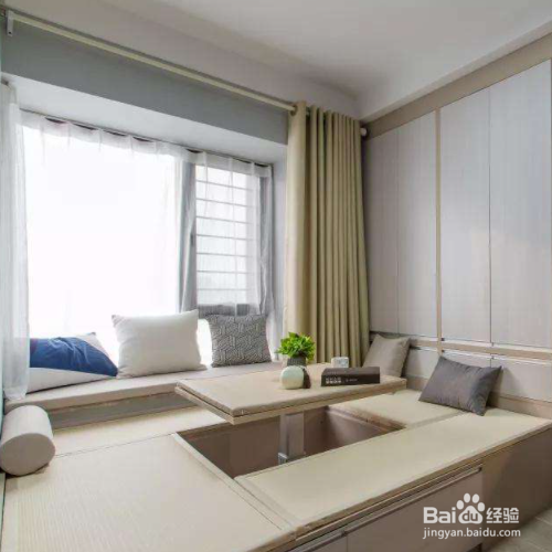 榻榻米窗帘怎么挂好看