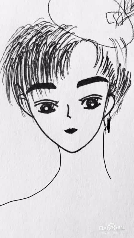 茉莉漫画之我的短发姑娘变身