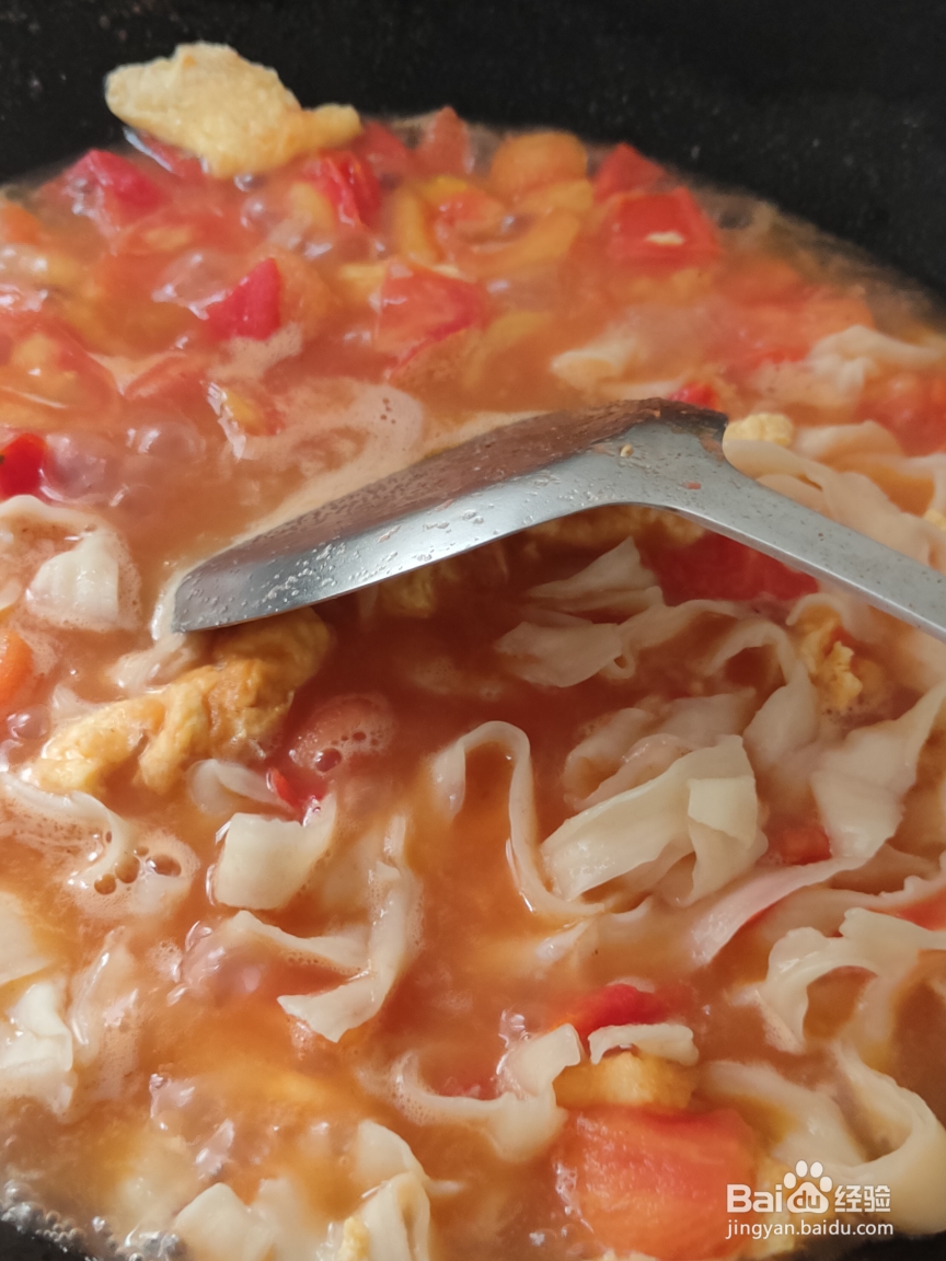 如何做好番茄鸡蛋刀削面