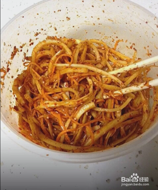 家常咸菜凉菜的教程