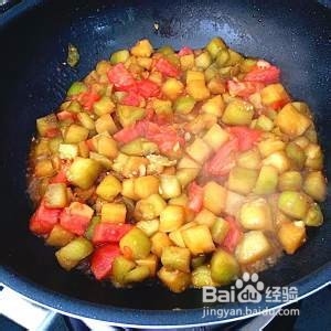如何做出好吃的西红柿烩茄子