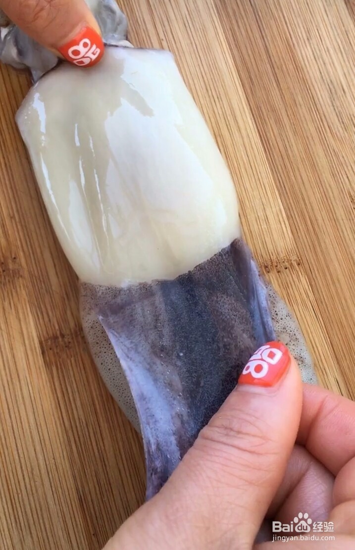 鱿鱼小串做法。