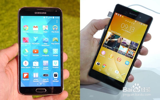 三星S5对比索尼Z2