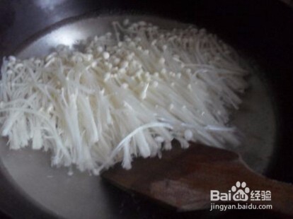 关于好大大的捞汁金针菇做法