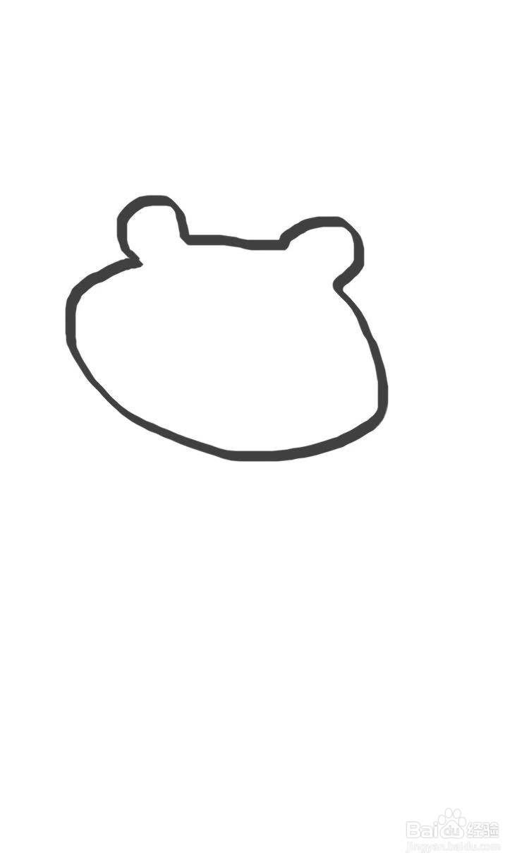 简笔画教程之可爱的青蛙