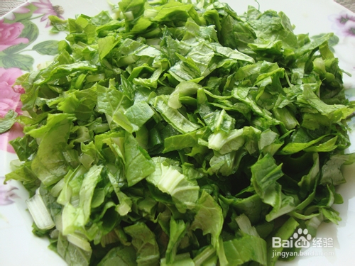 菜叶粥的做法