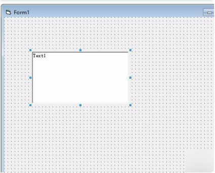 VB单击按钮显示文字