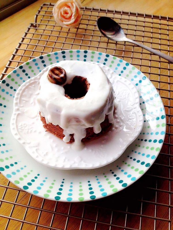 可可酸奶戚风蛋糕