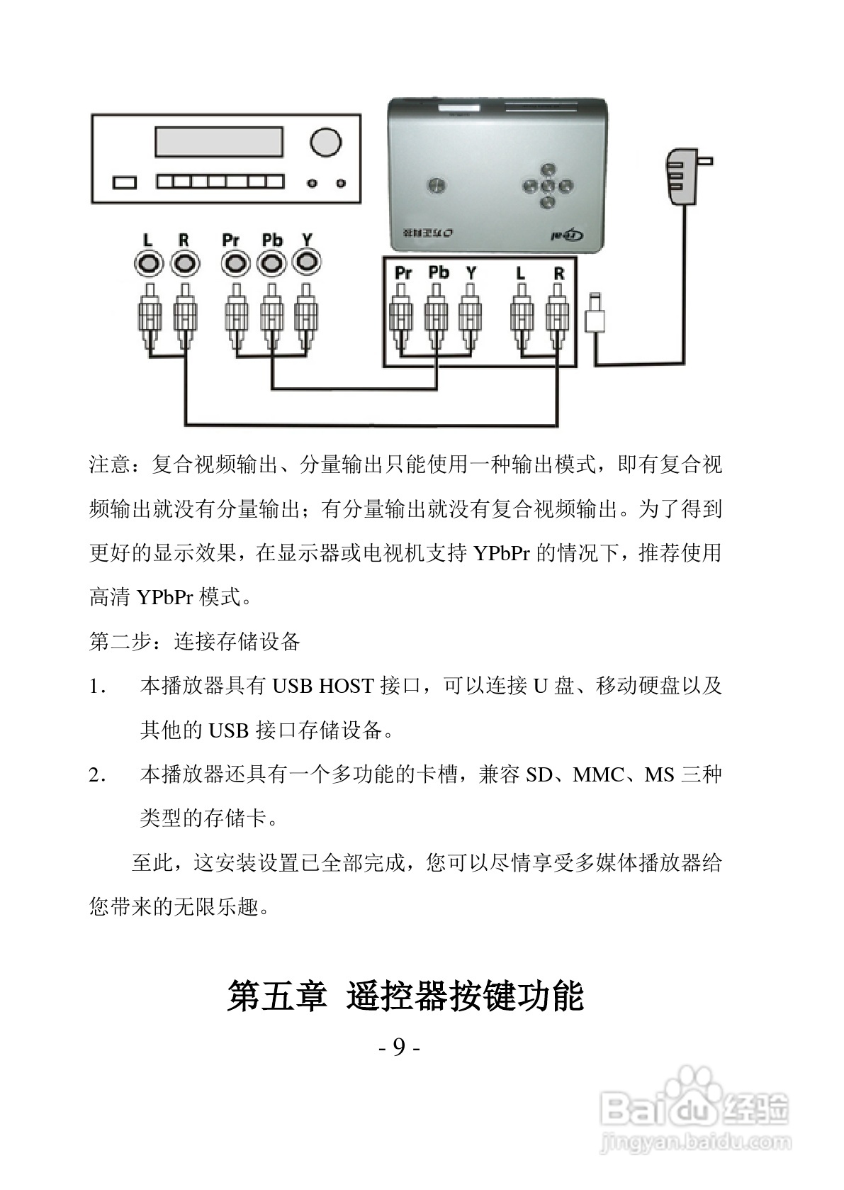 方正高清播放机V300型使用说明书:[1]