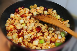 山东名菜宫保鸡丁