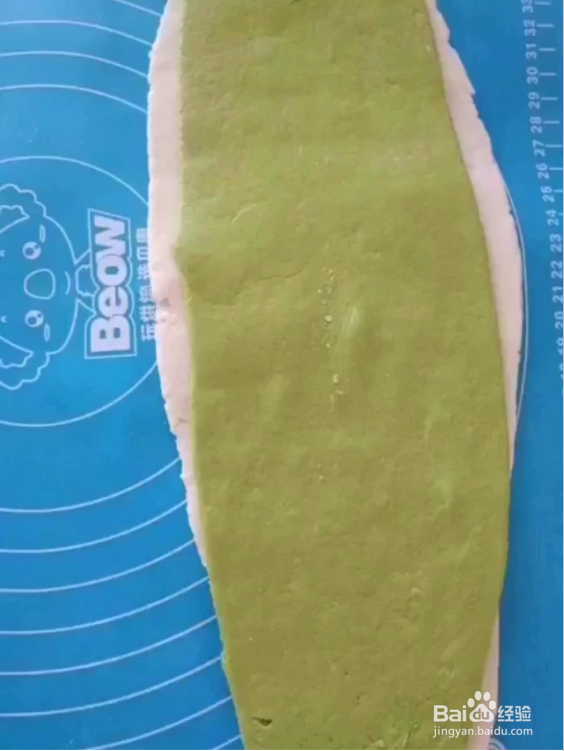 如何蒸出好看的蝴蝶花卷