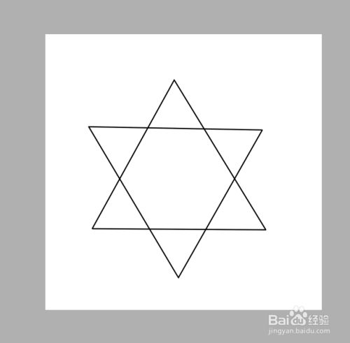 如何画出六角星 八角星 百度经验