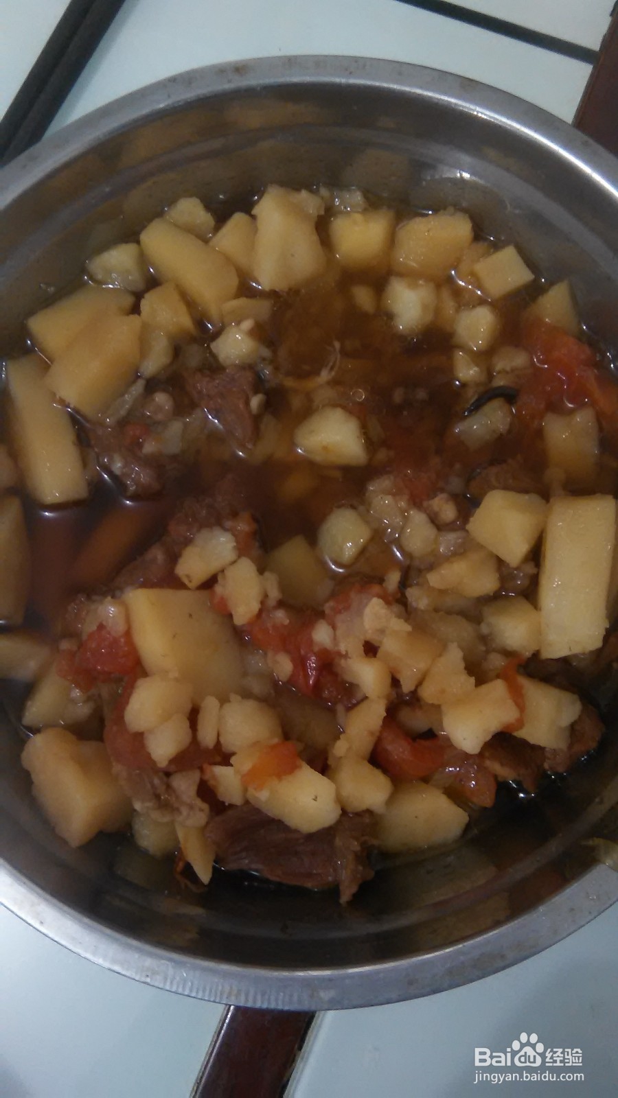 西红柿土豆炖牛腩家常做法