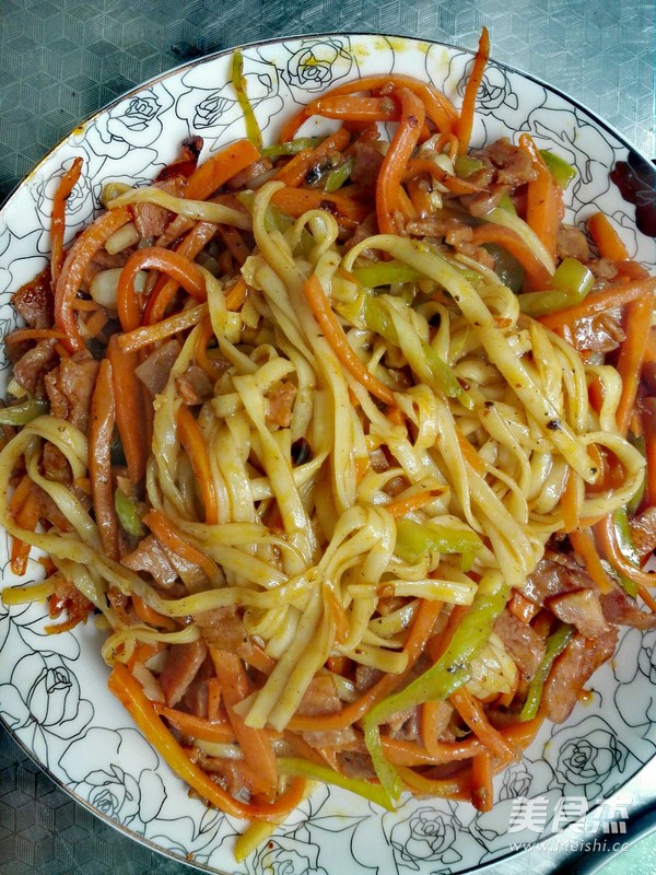 咖喱炒面的做法