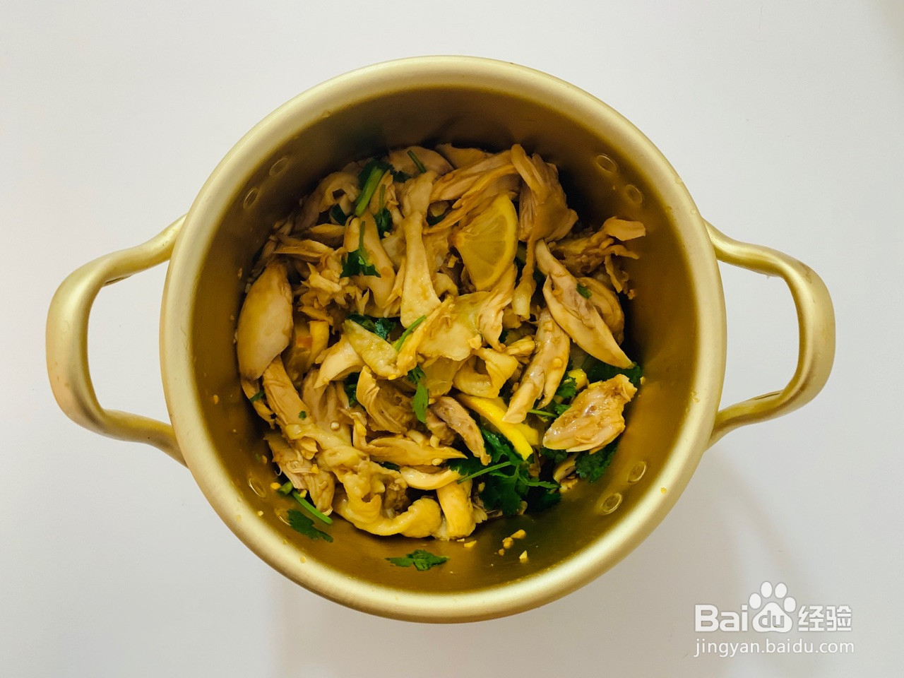 柠檬手撕鸡的做法