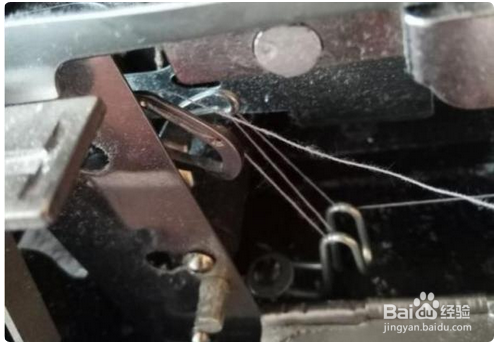 五线机穿线步骤图解