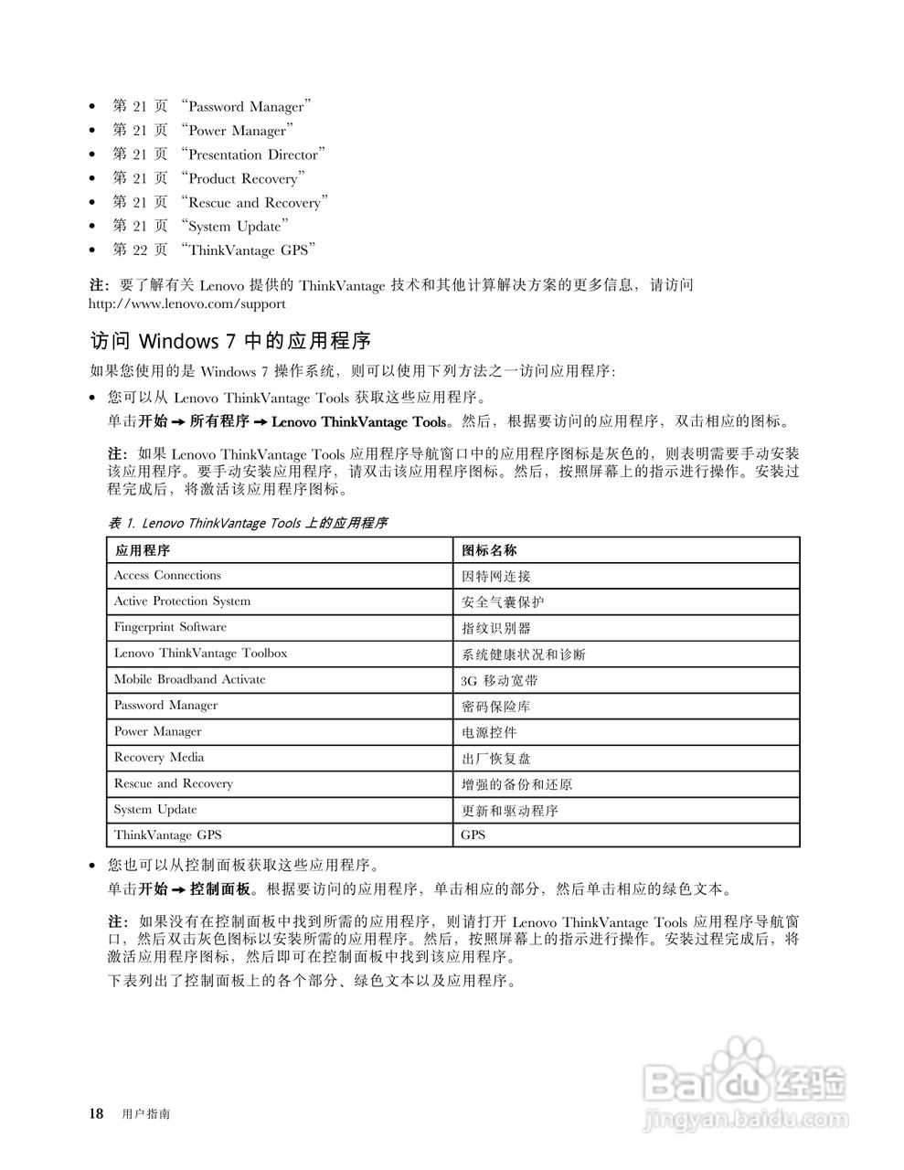 IBM(ThinkPad)T420i笔记本电脑使用说明书:[4]