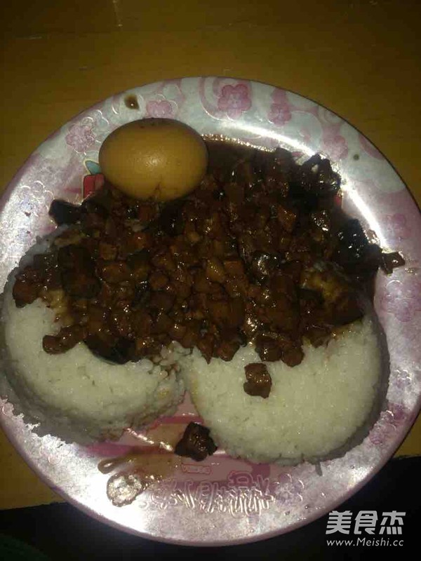 卤肉饭的家常做法