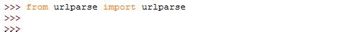 Python教程：[18]urlparse模块