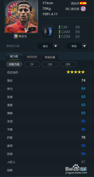FIFA OL3灵活度最佳球员推荐（中前卫篇）