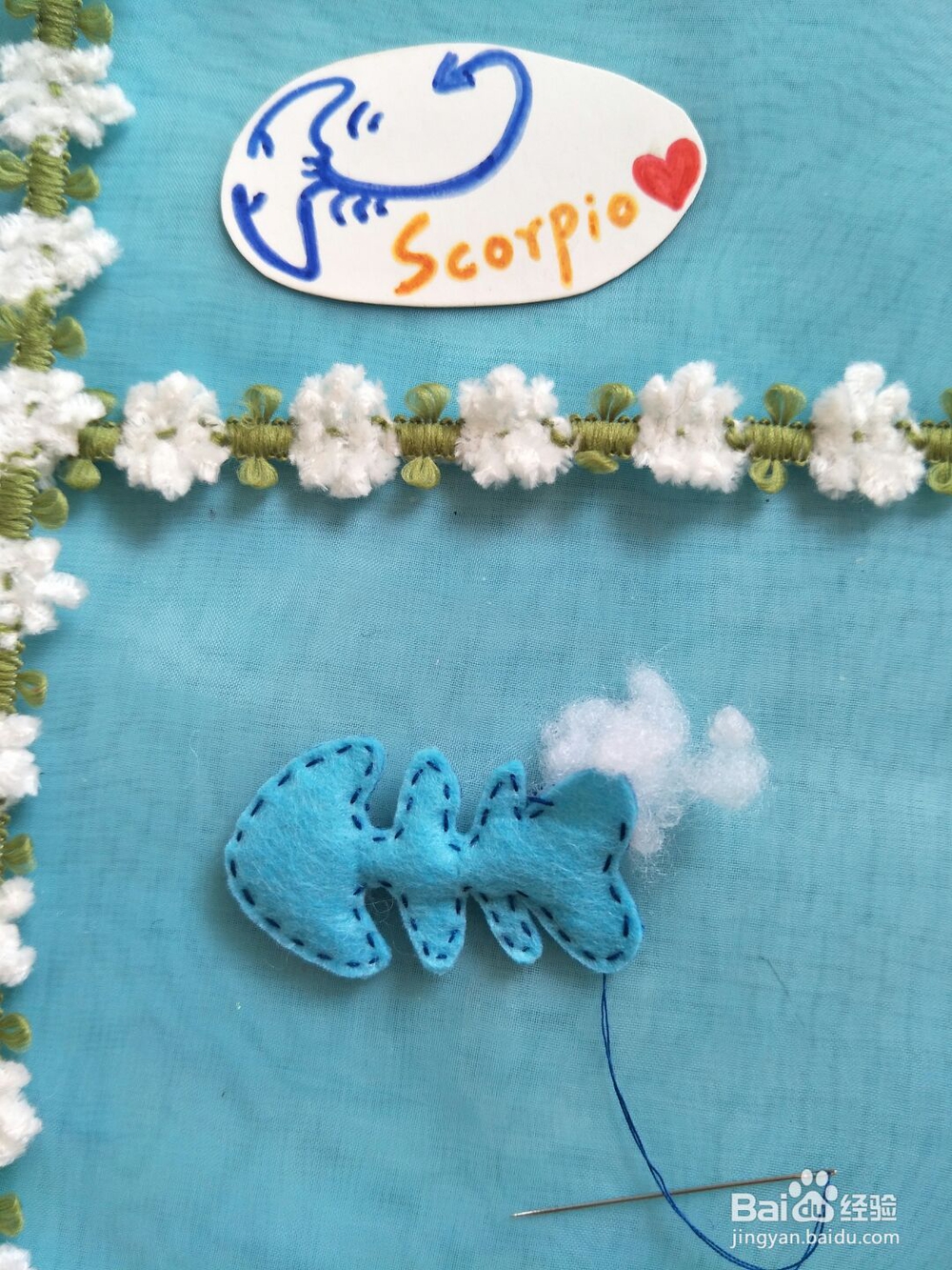 不织布鱼骨的做法步骤