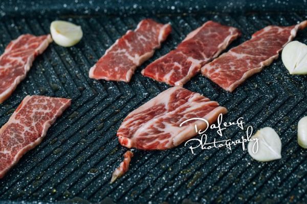 青酱雪花牛肉卷饼