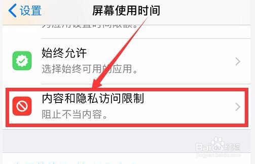iPhone怎么关闭App内购买项目