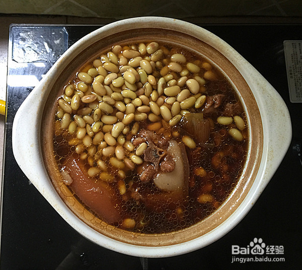 黄酒猪尾煲的制作方法