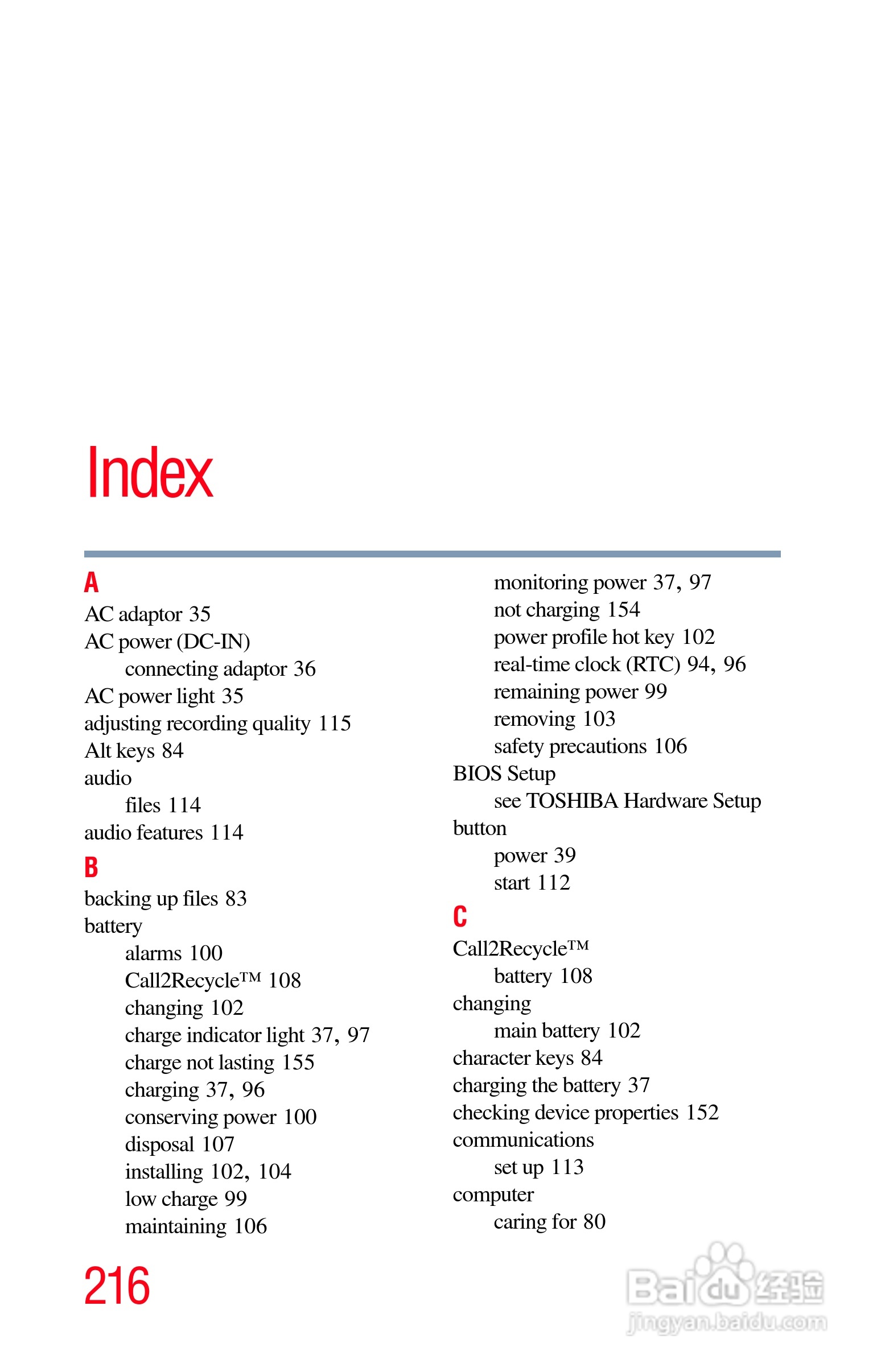 东芝NB300笔记本电脑使用说明书:[22]