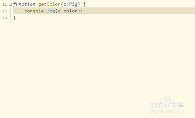 如何使用TypeScript函数调用接口作为参数类型
