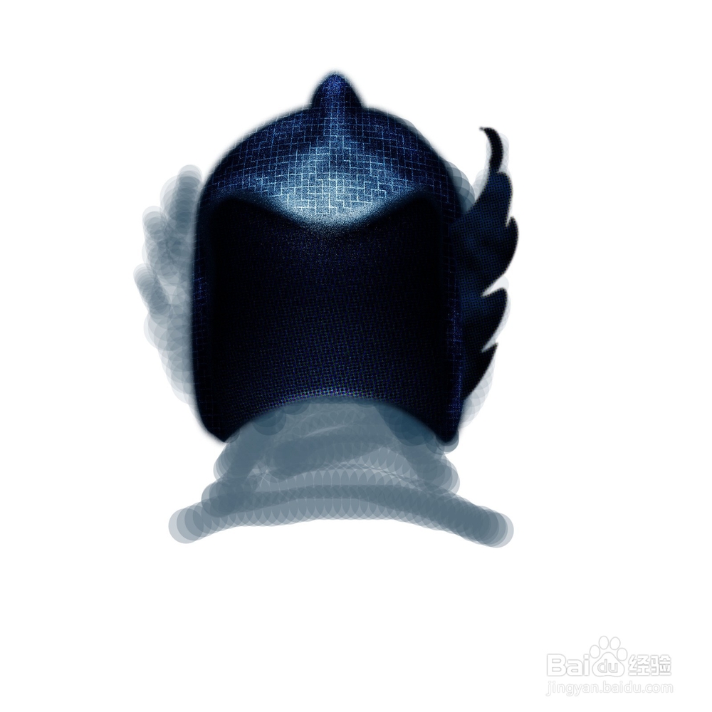 游戏人物盔甲的鼠绘效果是怎样做出来的?(一)