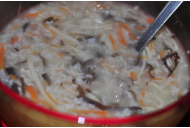 木耳——杏鲍粥