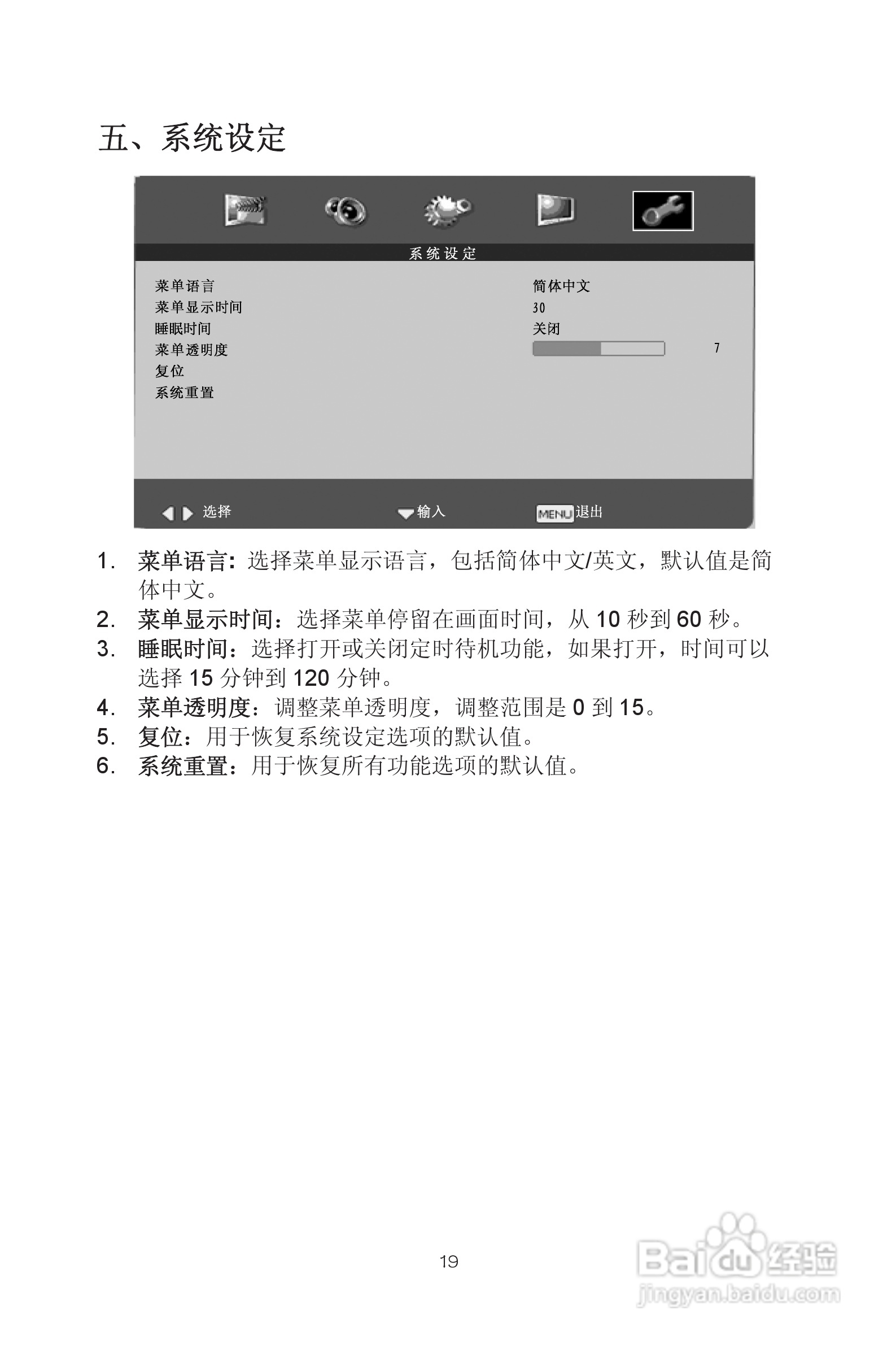熊猫电子L32A01液晶彩色电视机说明书:[3]