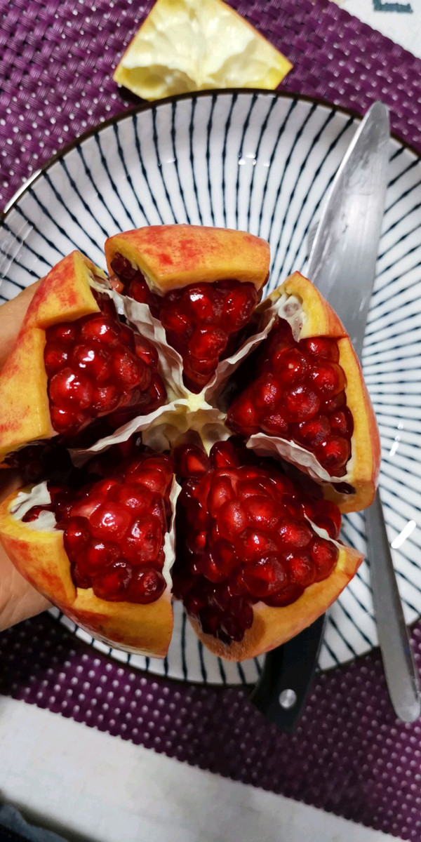 快速不粘手剥石榴