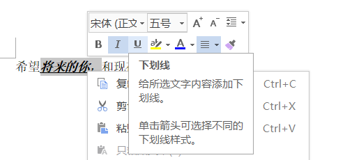 wps如何对文字进行修改