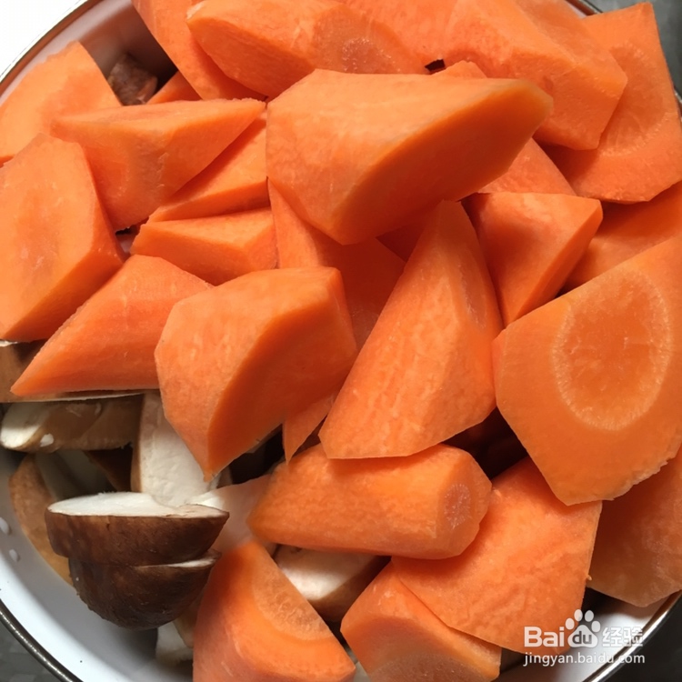 一次就学会的香菇鸡块