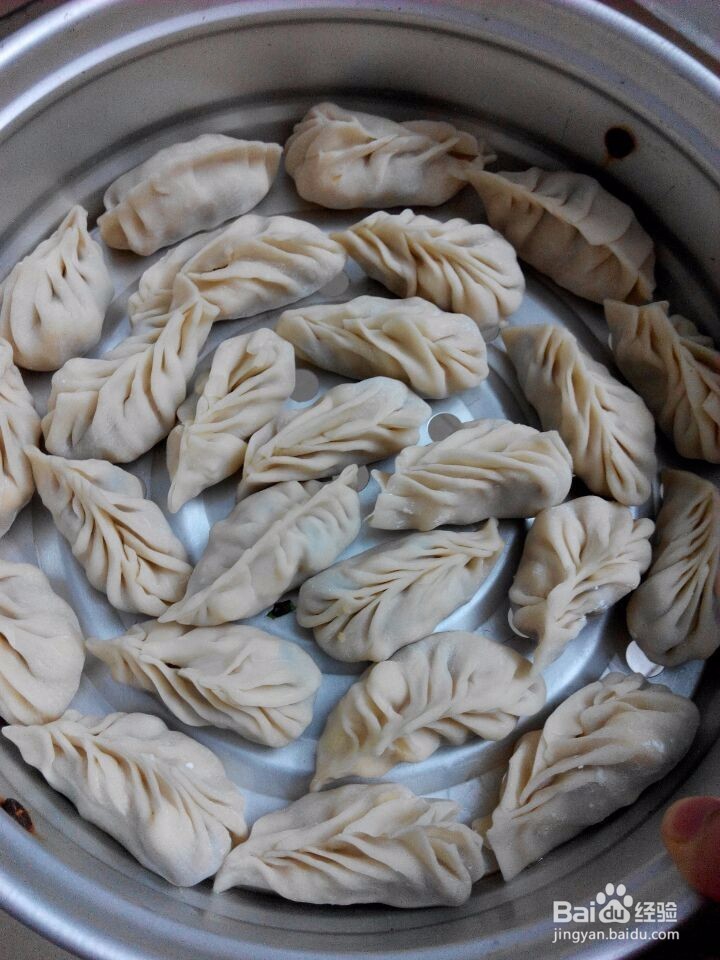 素菜蒸饺的做法