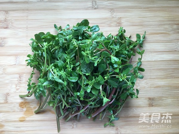 凉拌马齿苋的做法