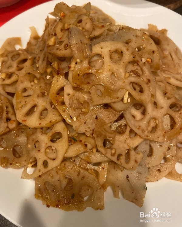 鲜美辣香藕片